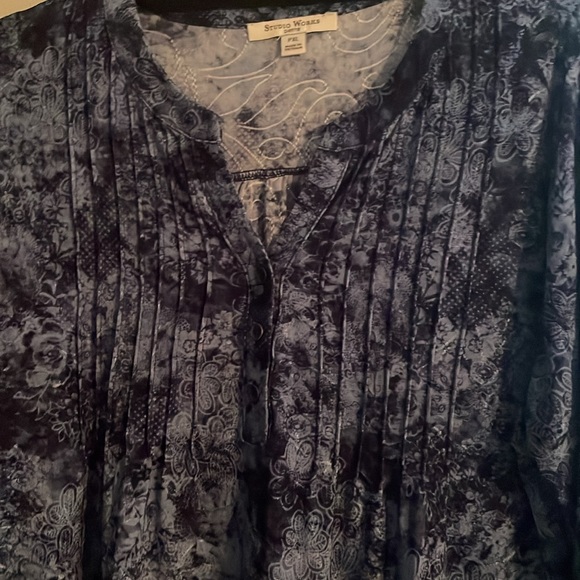 Boho Blouse Petite NWT - Picture 4 of 8